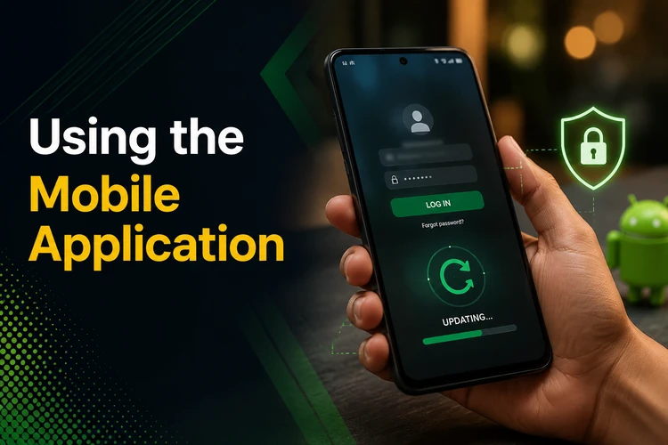 Using the Mobile Application